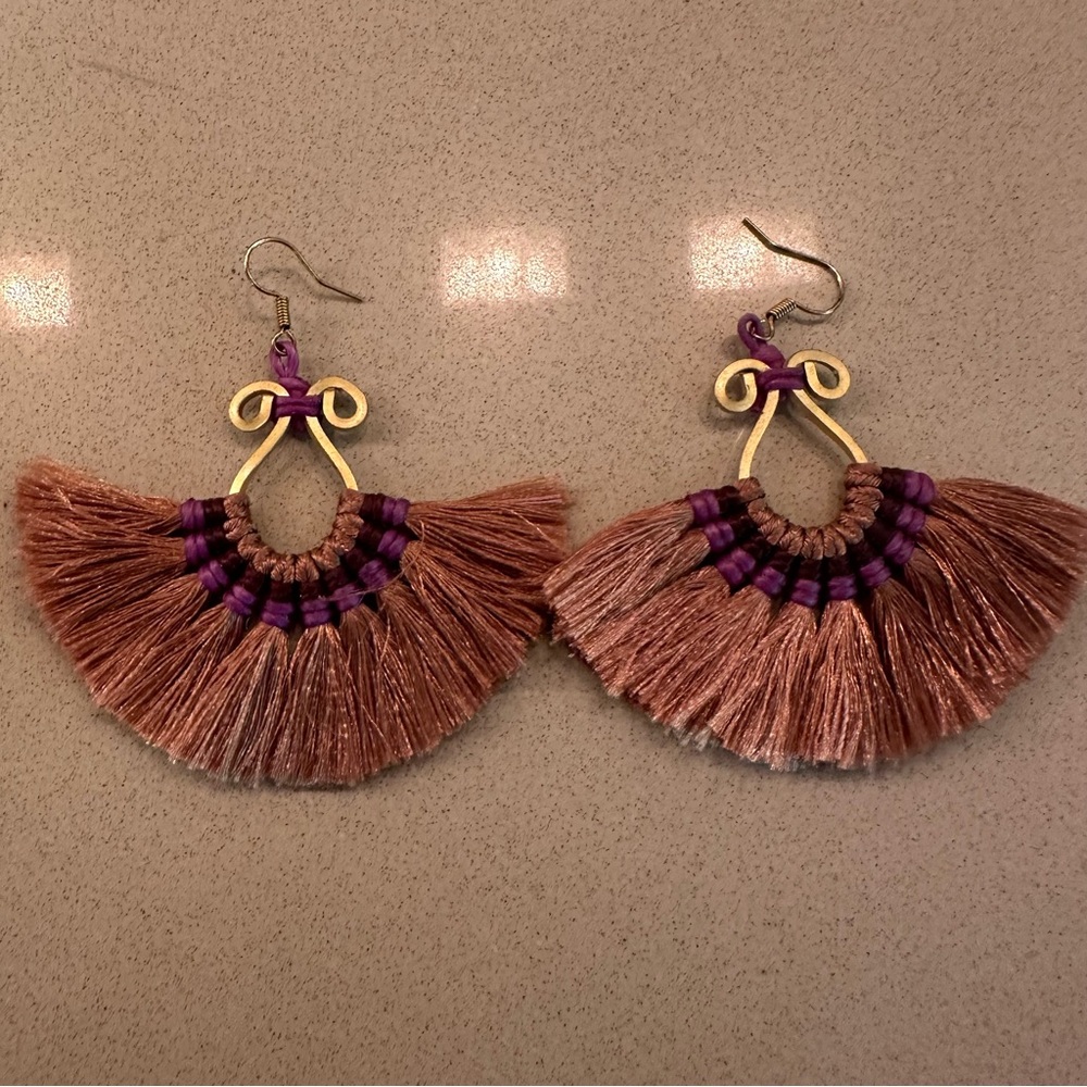 Fringe Tassel Bohemian Dangle Earrings